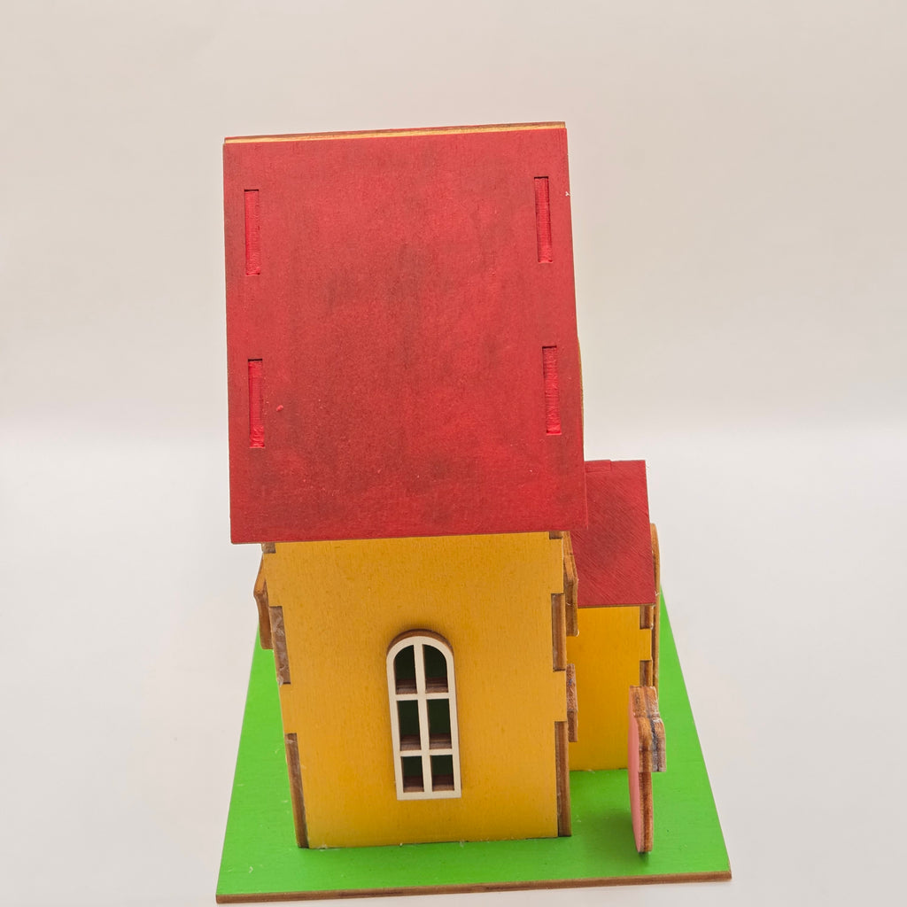 Osterhäuschen – dekoratives Holzhaus