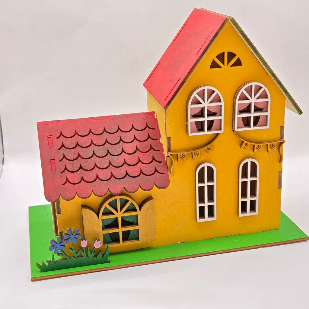 Osterhäuschen – dekoratives Holzhaus