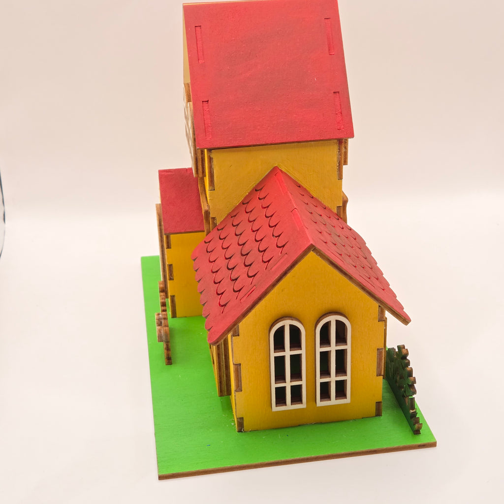 Osterhäuschen – dekoratives Holzhaus